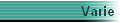 Varie
